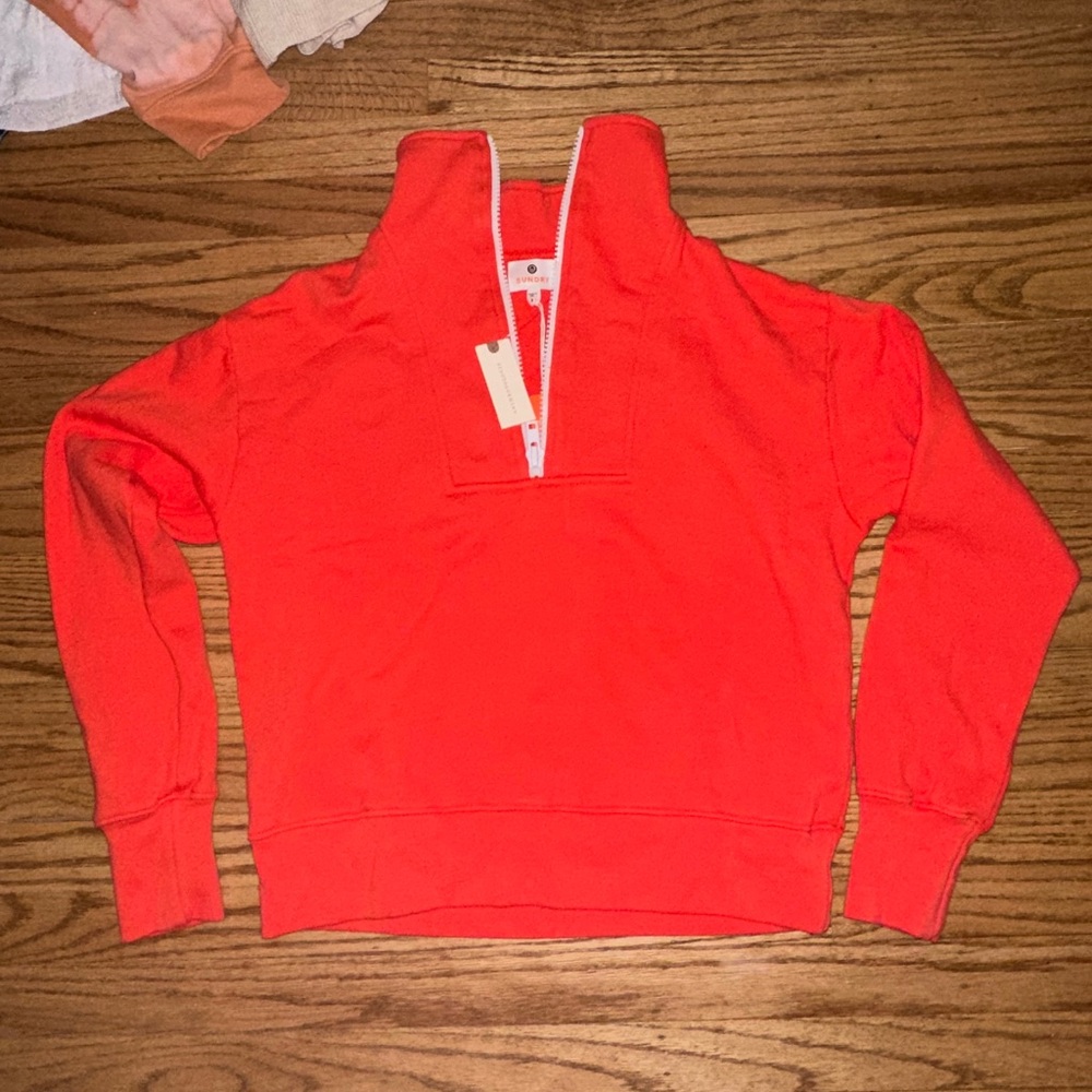 Sundry Quarter Zip Pullover